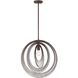 Doral 1 Light 20 inch Forged Bronze Pendant Ceiling Light