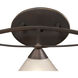 Elysburg Vanity Light Wall Light in Oil Rubbed Bronze
