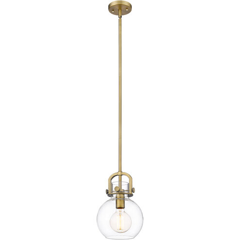 Newton Newton Sphere LED 8 inch Brushed Brass Mini Pendant Ceiling Light