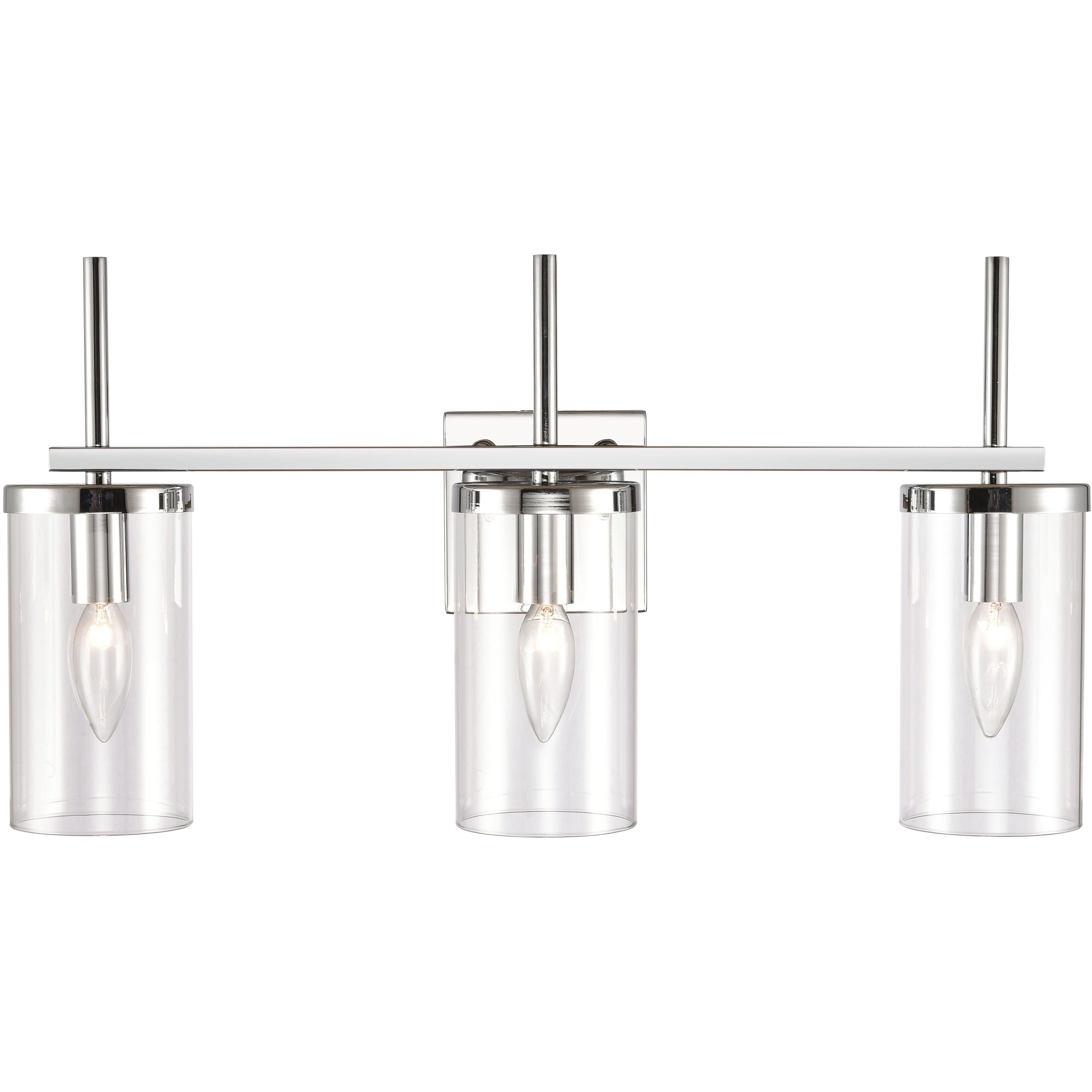 Oakland Vanity Light Wall Light in Chrome