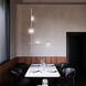Suspenders LED 48 inch Satin Black ADA Wall Mount Wall Light, Linear