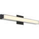 Vantage LED Coal Bath Vanity Wall Light