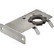 Issac Stainless Steel and Matte Bronze Gutter Mount