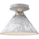 Archer 1 Light 9.5 inch Steel Flush Mount Ceiling Light