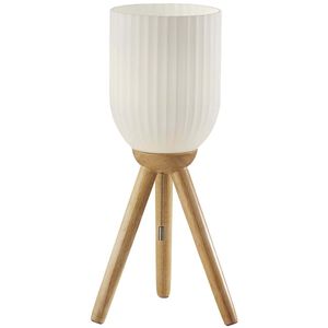 Kinsley 22.5 inch 100.00 watt Natural Wood Table Lamp Portable Light