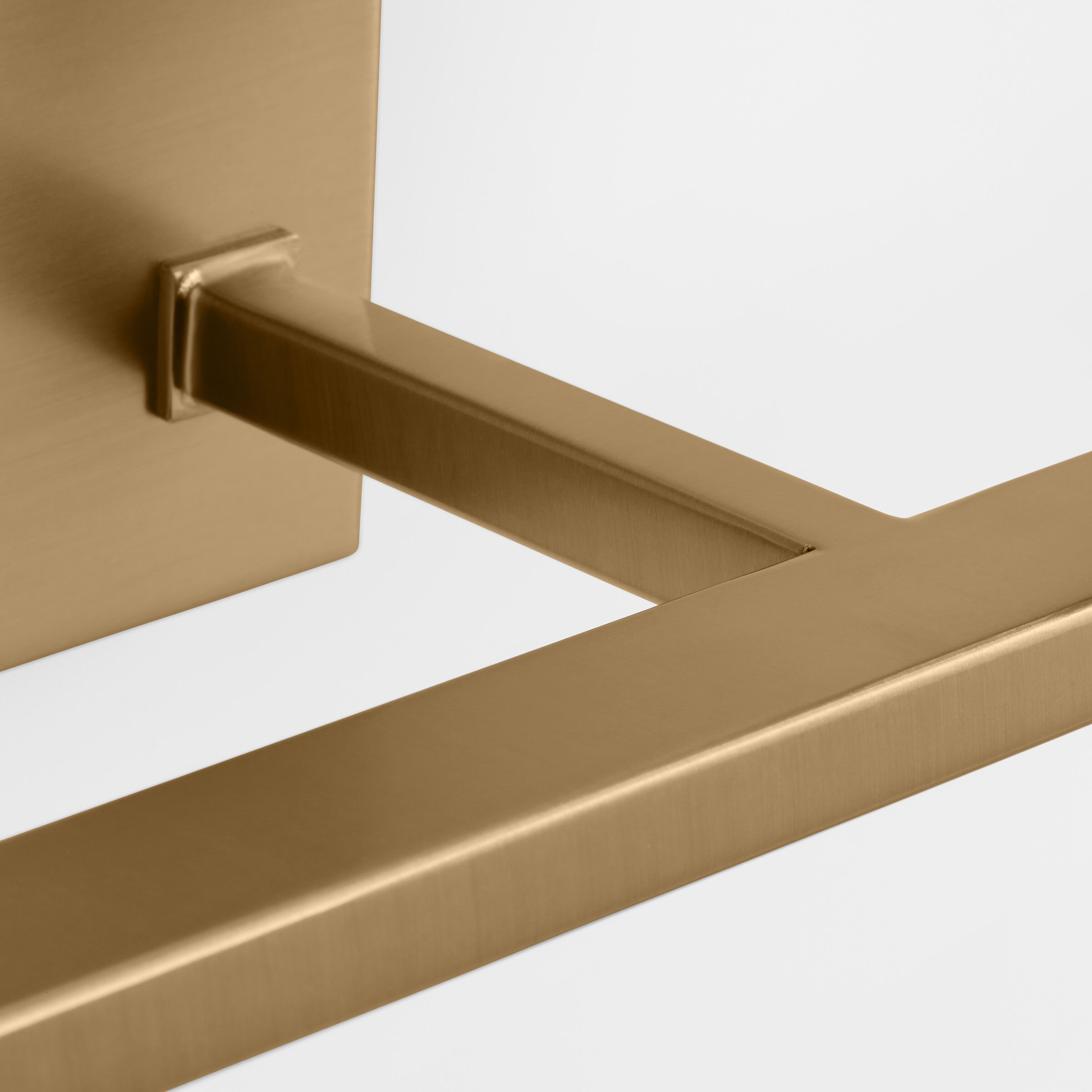 Drew & Jonathan Toffino 4 Light 36 inch Satin Brass Wall Bath Fixture Wall Light