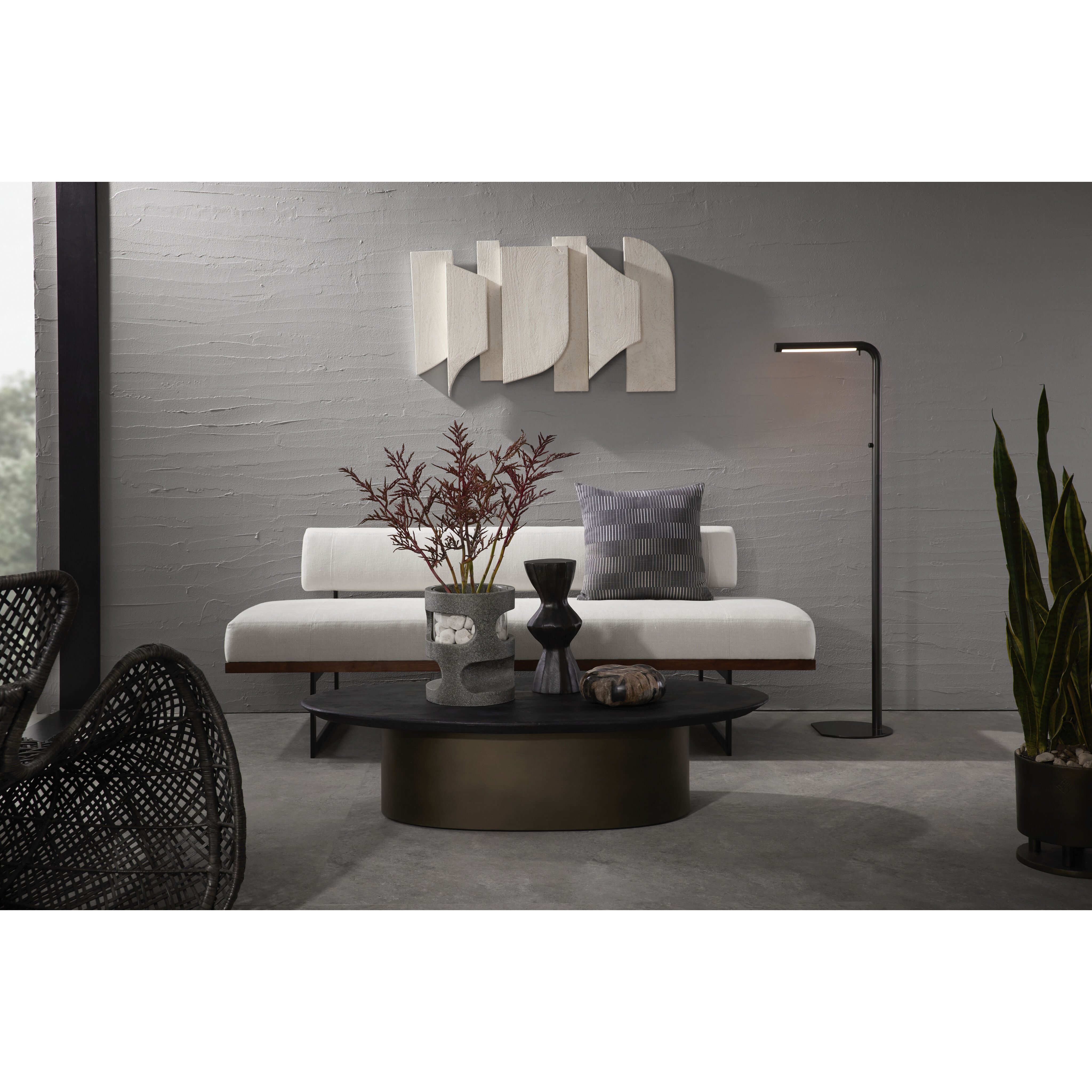 Pierson Whitewash Sandblasted Wall Plaques, Set of 3