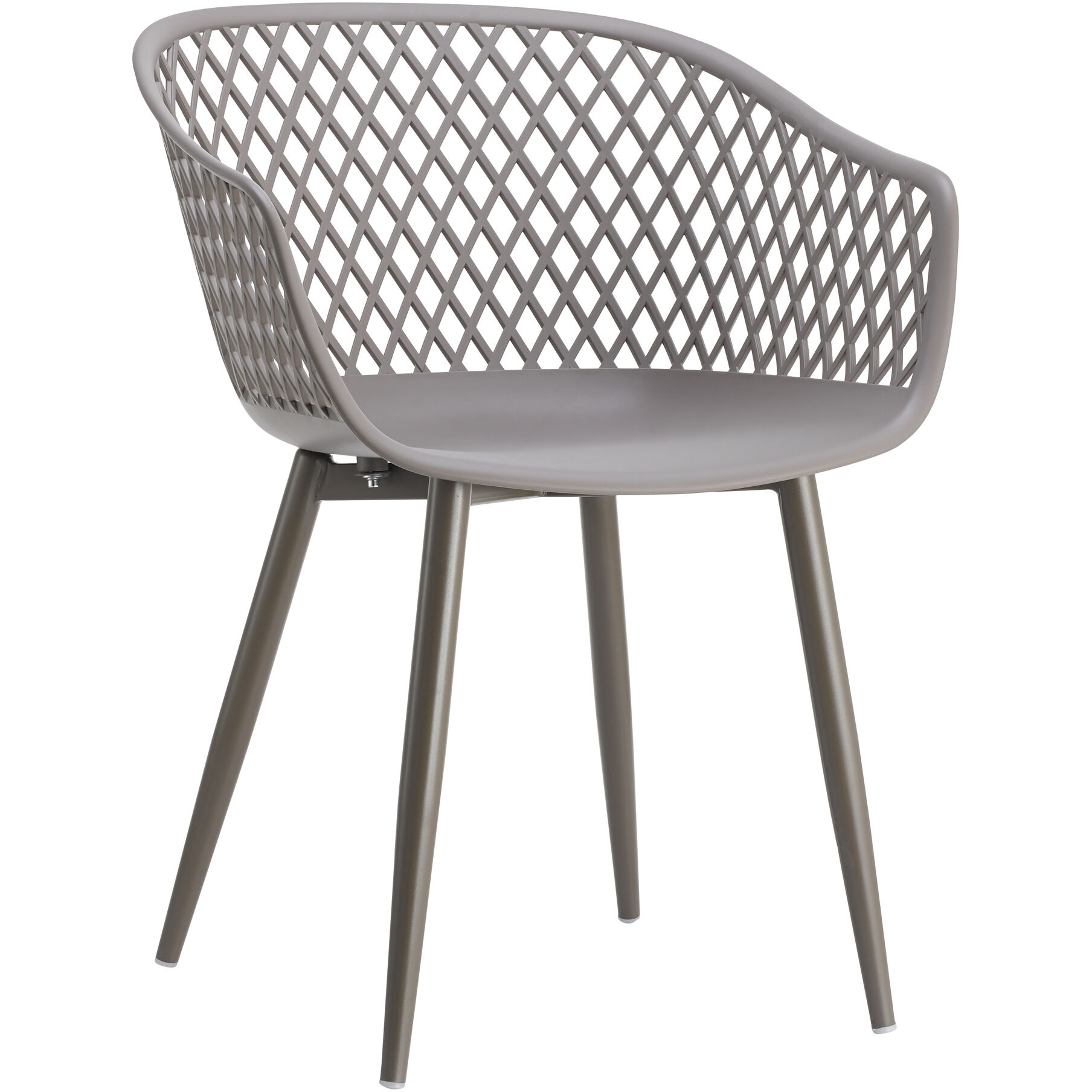 Piazza Grey Outdoor Chair, Set of 2