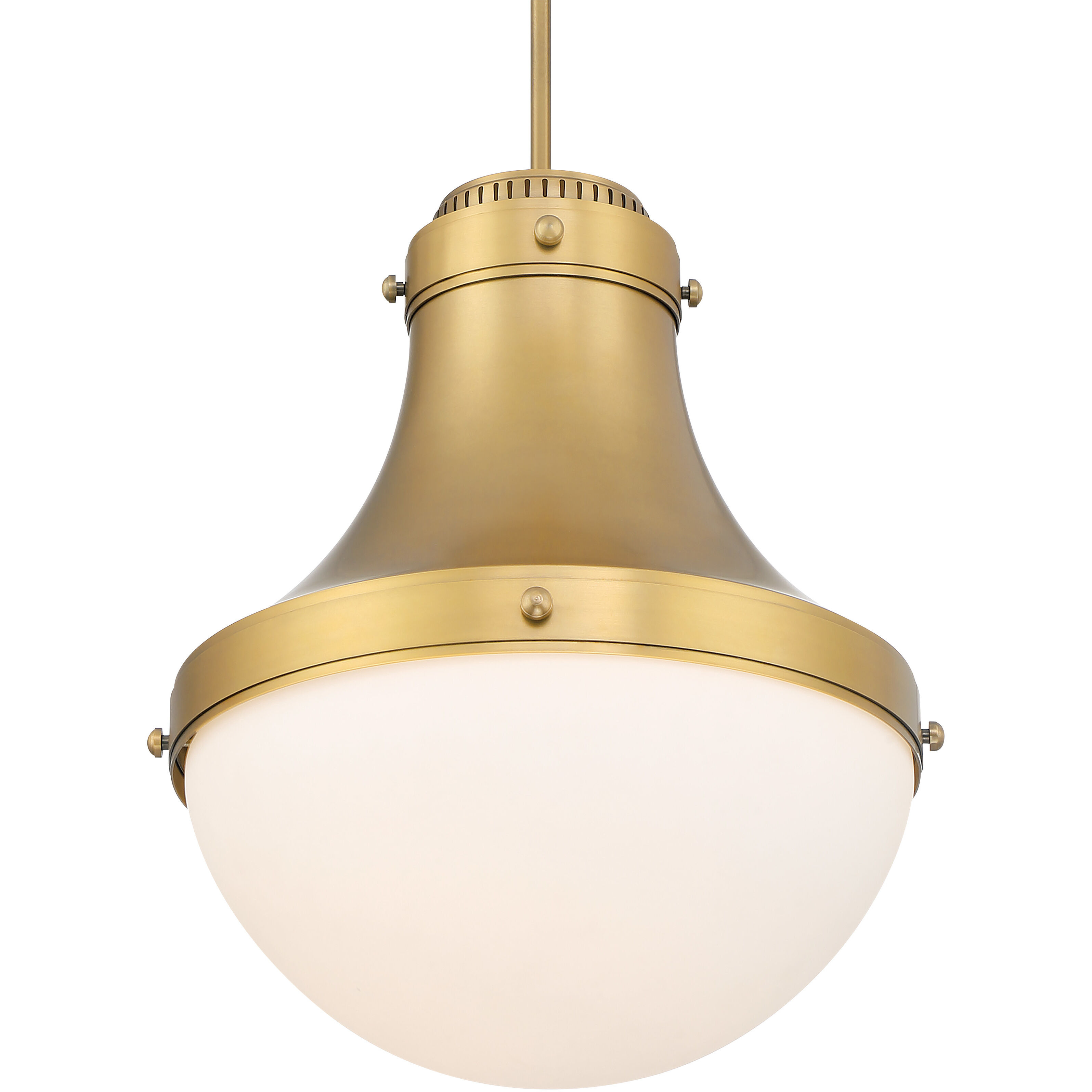 Purelight 1 Light 16.25 inch Legacy Brass Pendant Ceiling Light