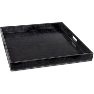 Derby Black Serving Tray, Square