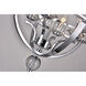 Arkansas 4 Light 16 inch Chrome Chandelier Ceiling Light