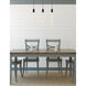 Weston 3 Light 32 inch Black Pendant Ceiling Light