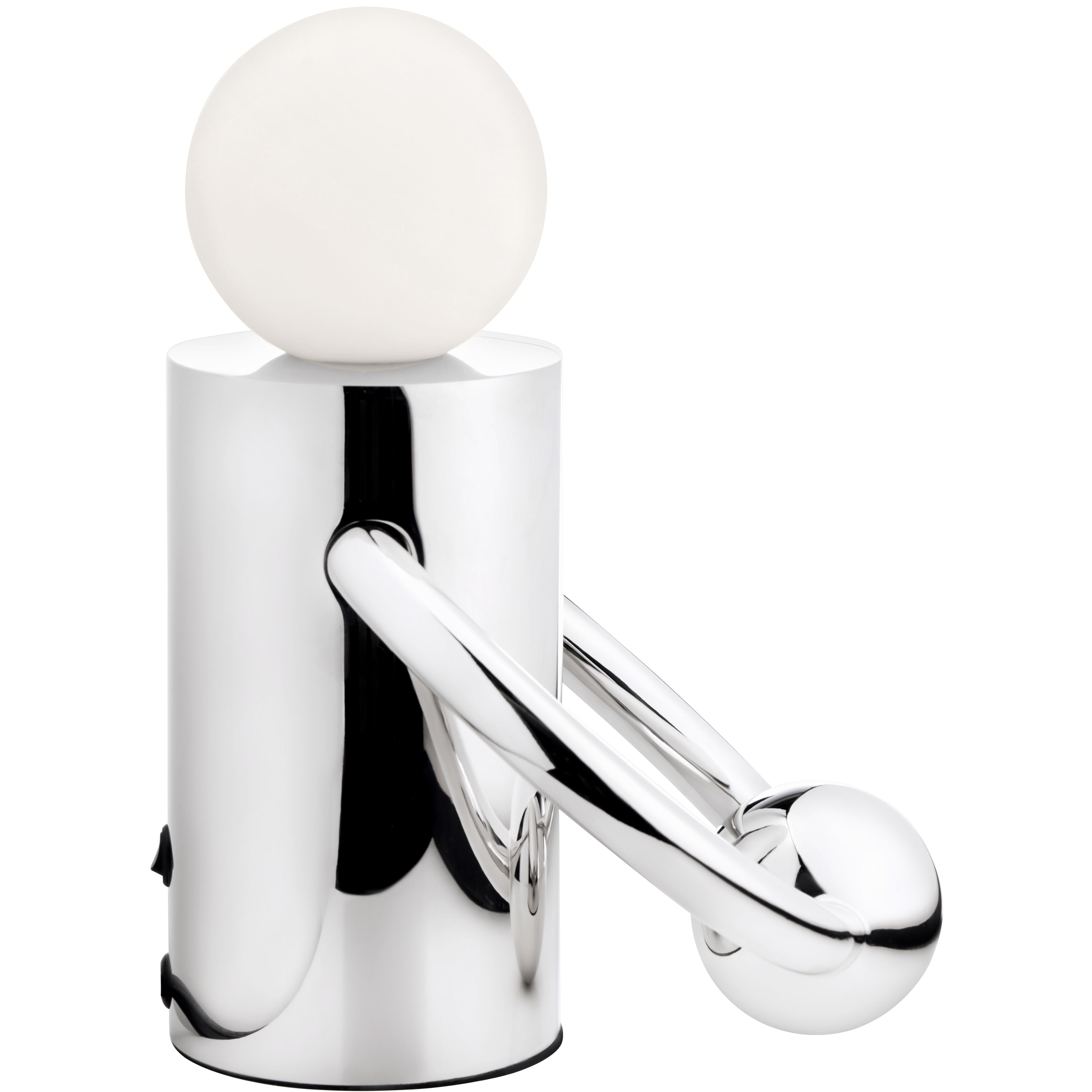 Septum 10.38 inch 7.00 watt Chrome Table Lamp Portable Light