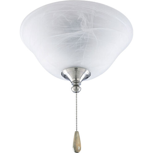 Airpro 2 Light Fluorescent Brushed Nickel Fan Light Kit