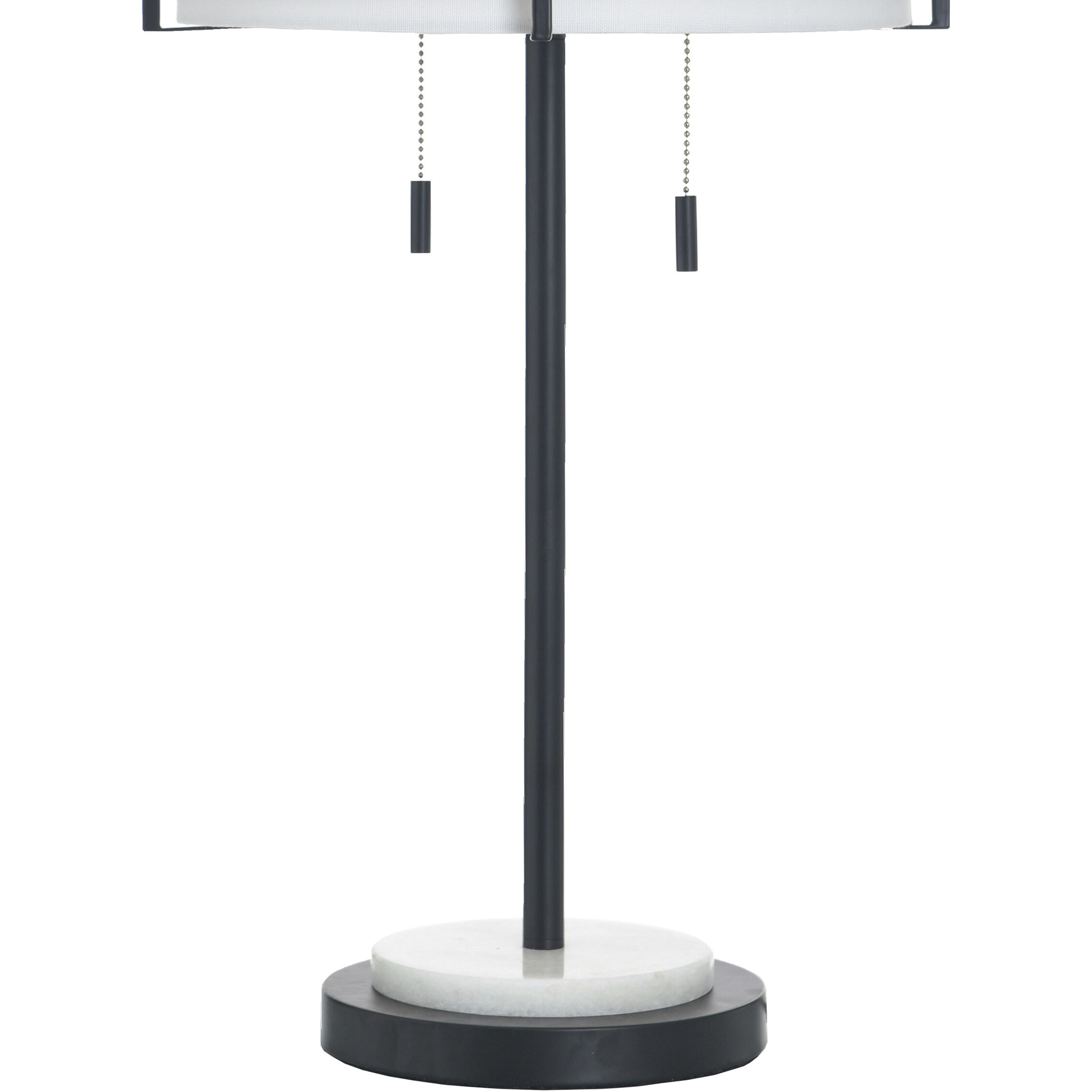 Royce 25 inch 60 watt Zammel and White Table Lamp Portable Light