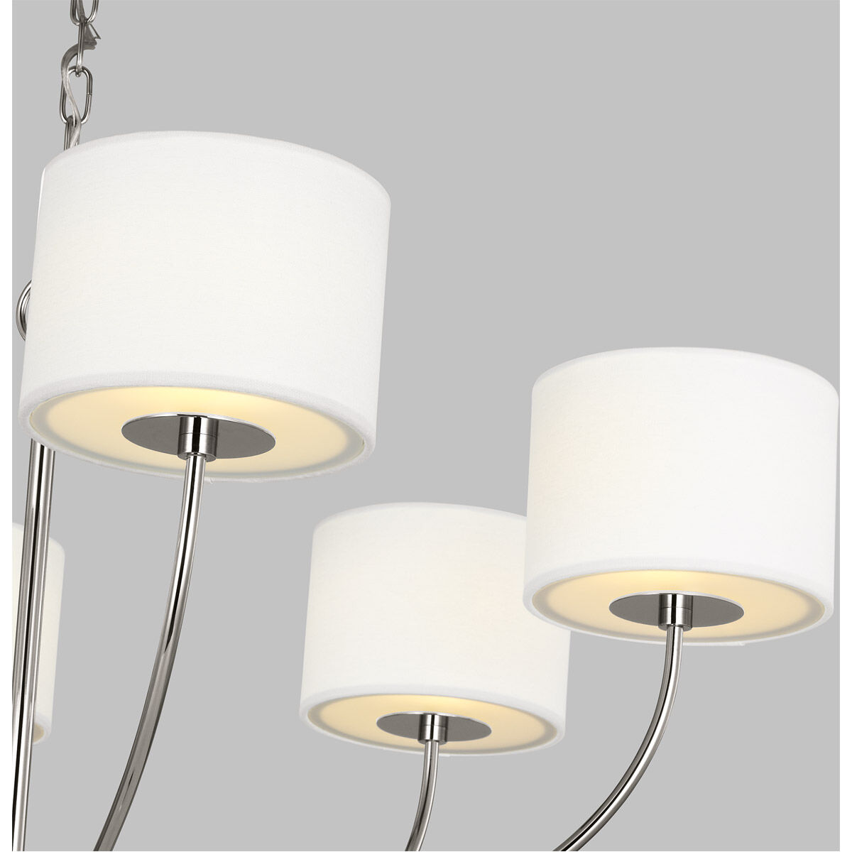 kate spade new york Sawyer 6 Light 36 inch Polished Nickel Chandelier Ceiling Light