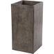 Al Fresco Polished Concrete Indoor Planter