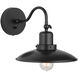 Dewitt 1 Light 10.25 inch Matte Black Sconce Wall Light