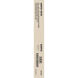 Brentwood LED 24 inch White Troffer Ceiling Light, Double Basket