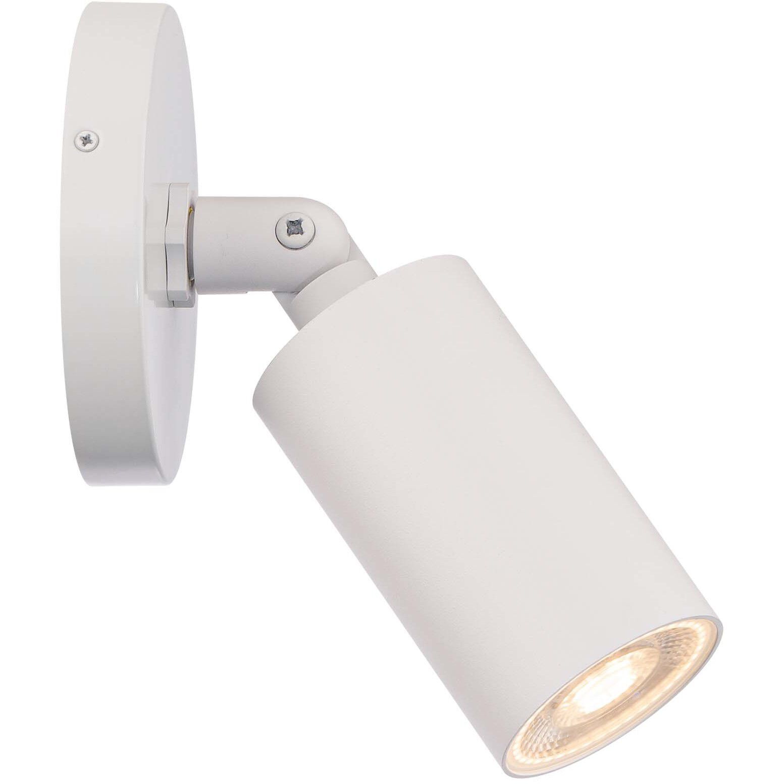 Cylinder LED 5.06 inch White Outdoor Wall Lighting, WAC Limited