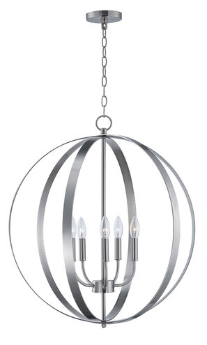 Provident 5 Light 24 inch Satin Nickel Single Pendant Ceiling Light