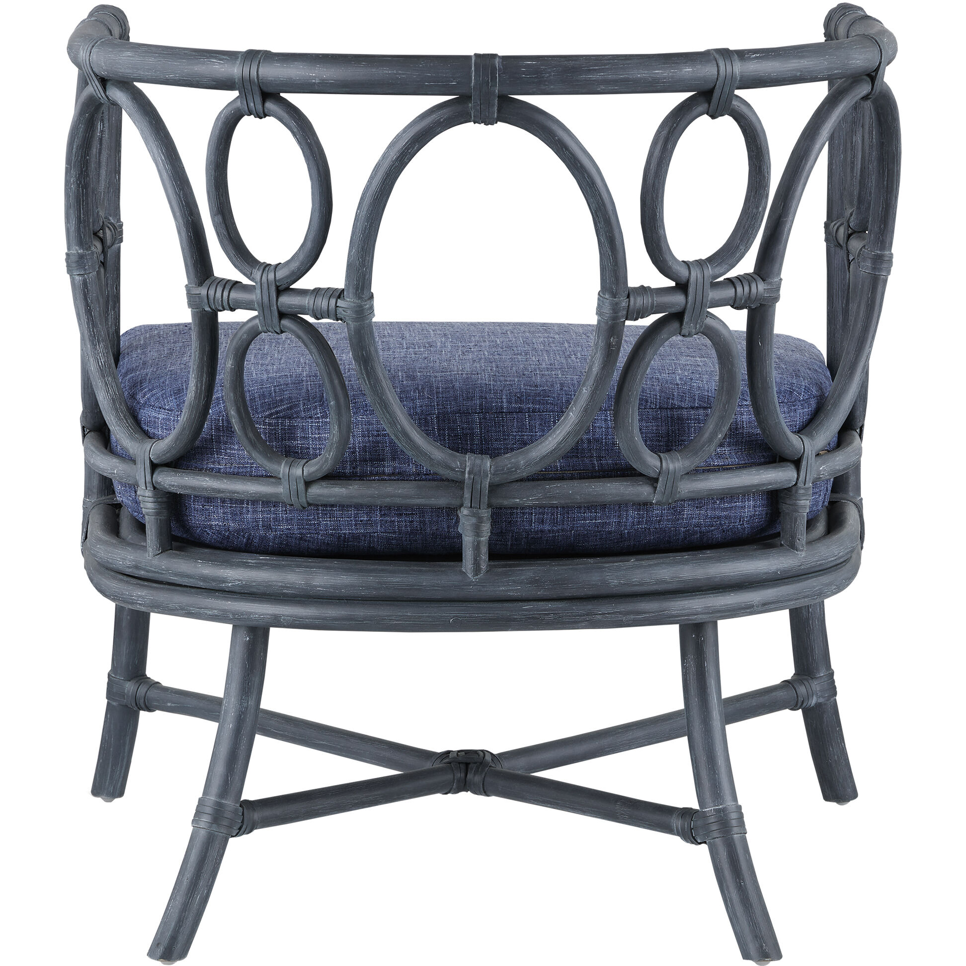 Tegal Vintage Navy Chair