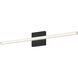 Saphir LED 34.25 inch Black Vanity Light Wall Light