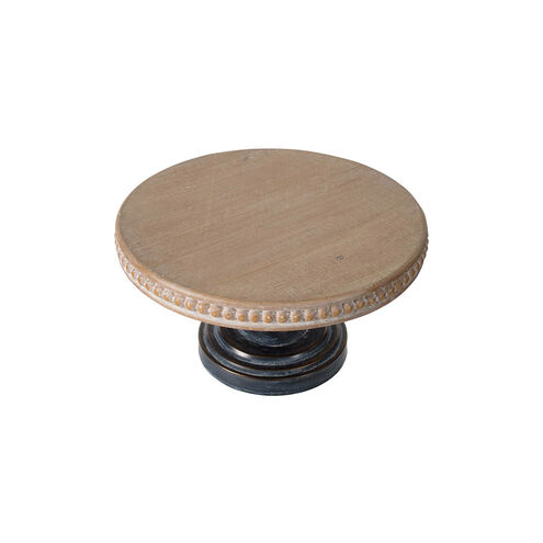 Anita Weathered Black and Broze and Whitewash Natural Table décor
