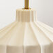 Kelly by Kelly Wearstler Veneto 18.5 inch 9 watt Matte Concrete Table Lamp Portable Light