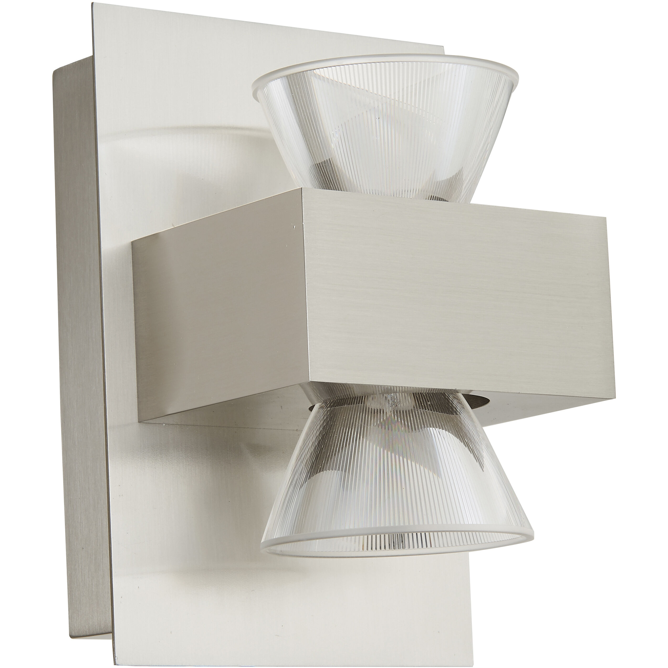 Jet LED 4.7 inch Brushed Nickel Bath Vanity Light Wall Light