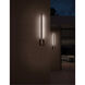 Stripe LED 24 inch Textured Bronze Indoor-Outdoor Sconce