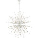 Adelaide 20 Light 59.5 inch White with Cream and Clear Chandelier Ceiling Light
