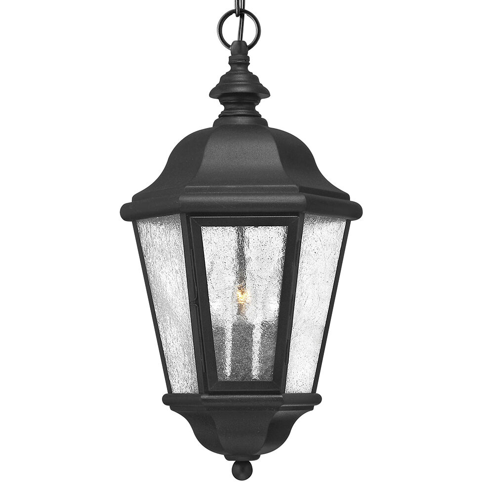Estate Series Edgewater LED 10 inch Black Outdoor Hanging Lantern