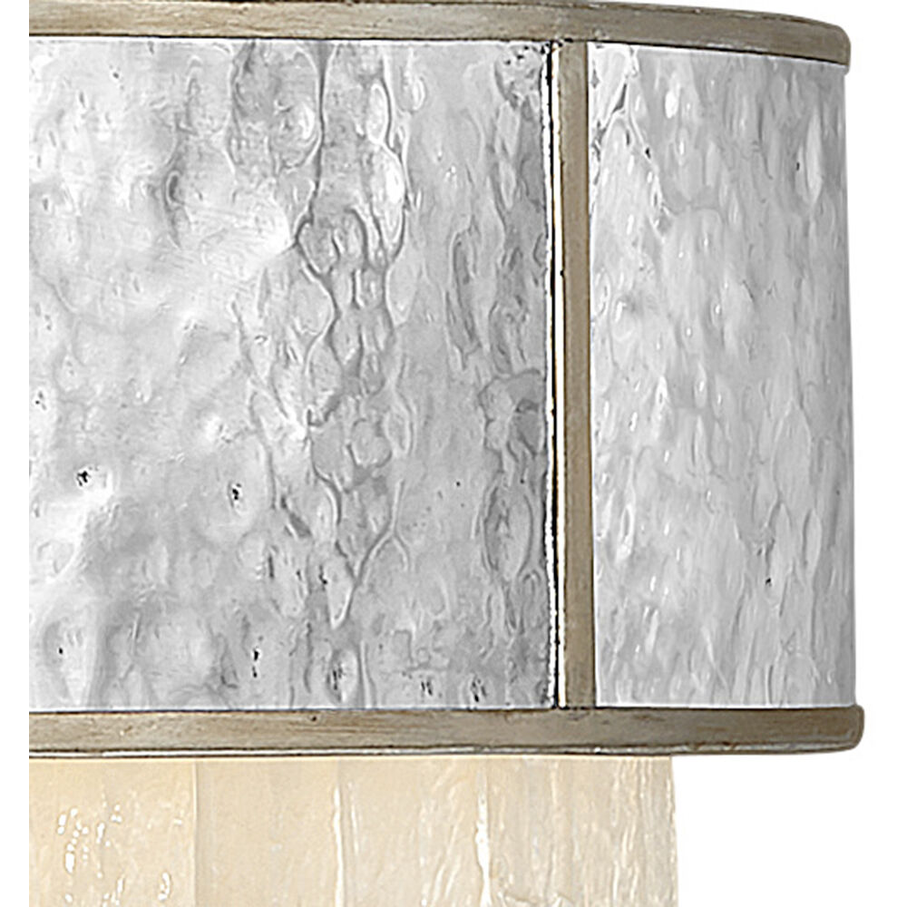 Reverie LED 20 inch Champagne Gold Chandelier Ceiling Light, Semi-Flush Mount