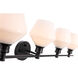 Gene 5 Light 47 inch Black Wall sconce Wall Light