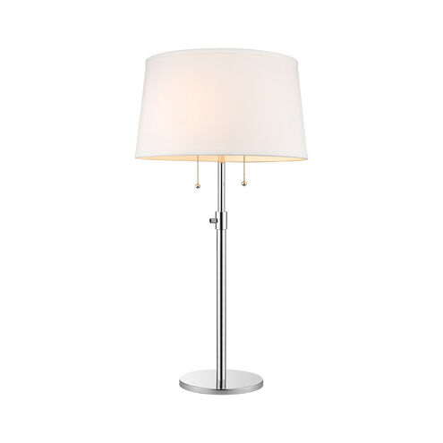 Urban Basic 24 inch 60.00 watt Polished Chrome Table Lamp Portable Light