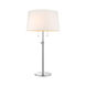 Urban Basic 24 inch 60.00 watt Polished Chrome Table Lamp Portable Light