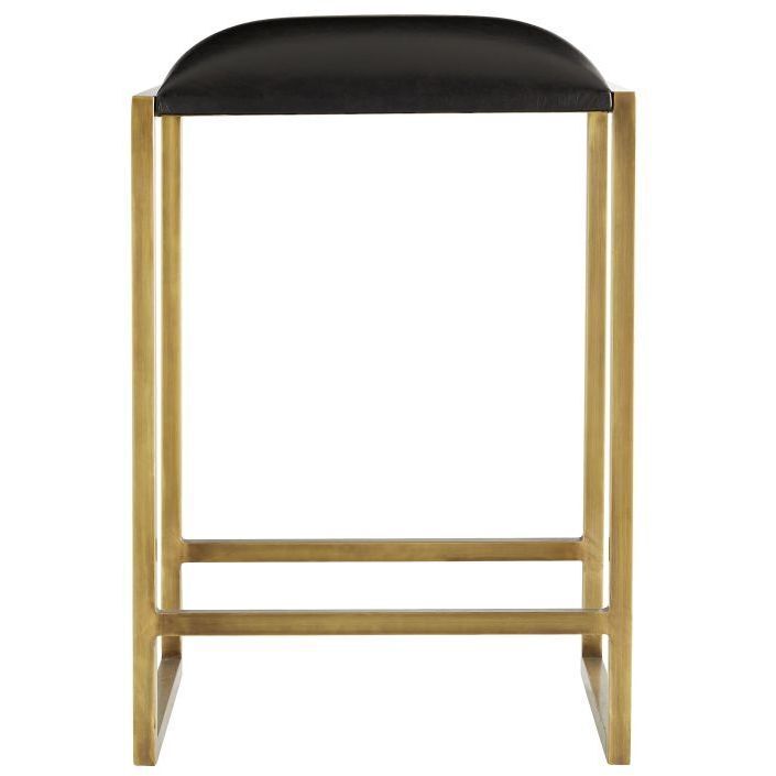 Dash 24 inch Black Counter Stool