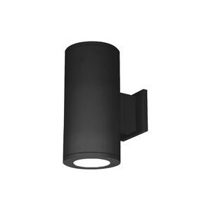 Tube Arch LED 5 inch Black Sconce Wall Light in 3500K, 85, Flood, Away From Wall