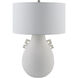 Ussel 29.15 inch 100 watt Glazed and Plated Accent Table Lamp Portable Light