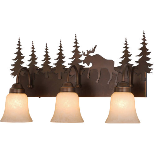 Yellowstone LED 24.75 inch Burnished Bronze Bathroom Light Wall Light