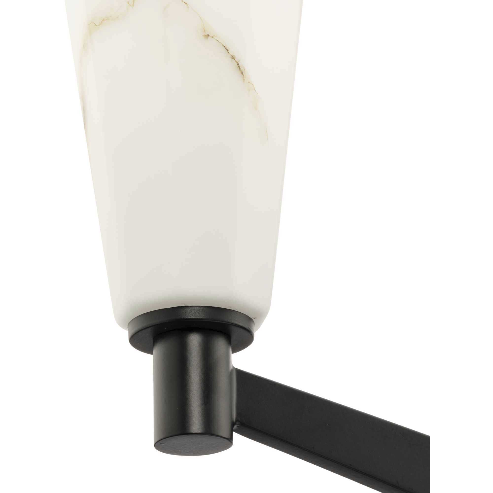 Tosca 6 Light 41 inch Matte Black Chandelier Ceiling Light, Design Series