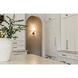 Broche Sconce Wall Light in Antique Gold