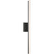 Stiletto LED 5 inch Satin Black Bath Light Wall Light