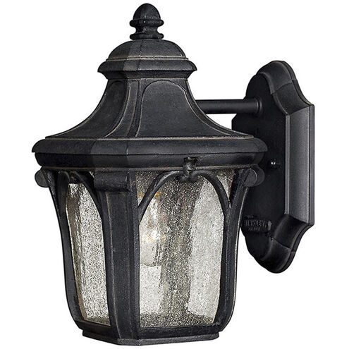 Trafalgar LED 10 inch Museum Black Outdoor Wall Mount Lantern