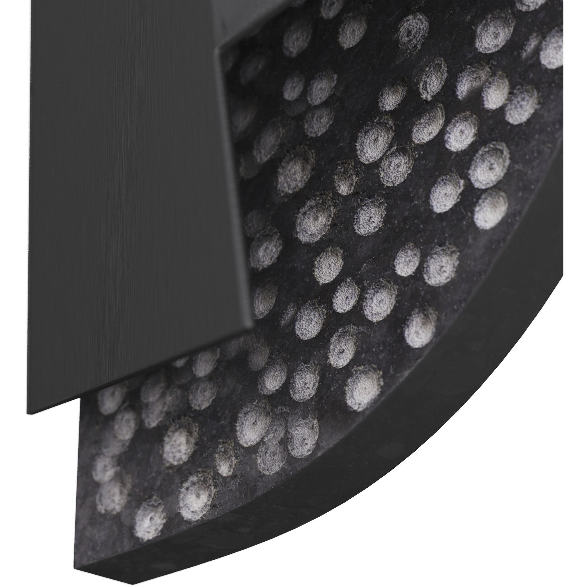 Aldridge 2 Light 8 inch Blackened Iron ADA Sconce Wall Light