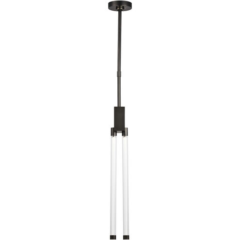 Kelly Wearstler Phobos LED Dark Bronze Pendant Ceiling Light, Integrated LED