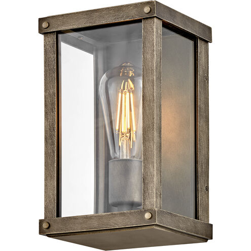 Beckham Outdoor Wall Mount Lantern in Burnished Bronze