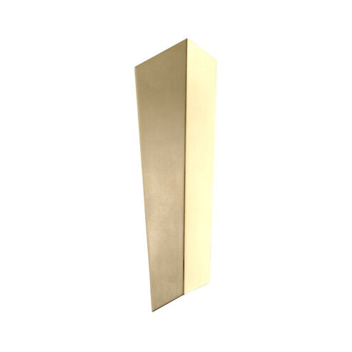 Vega LED 7 inch Gold Leaf Wall Sconce Wall Light