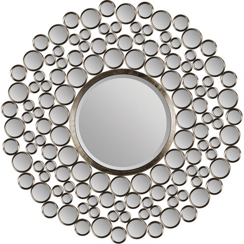 Andromeda 42 X 42 inch Satin Nickel Wall Mirror